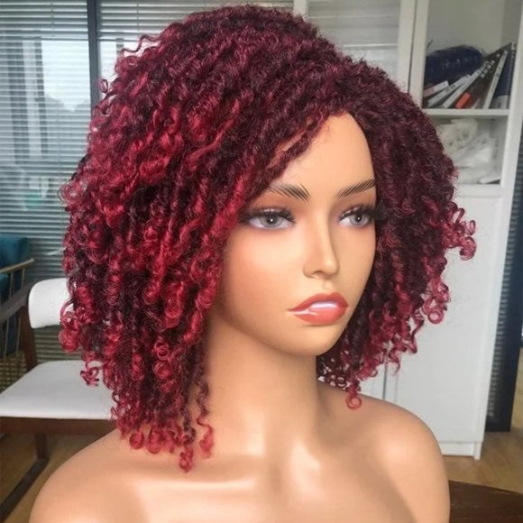 Wimens ladies faux locs wig main image 4